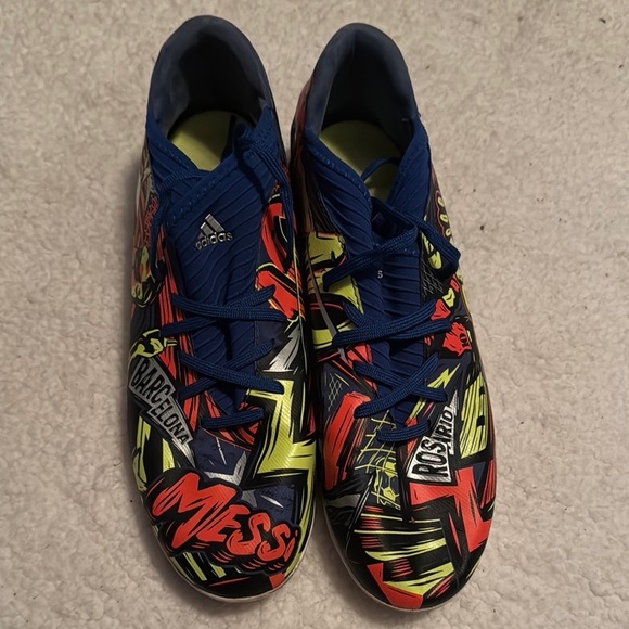 Adidas Nemeziz Messi 19.3 Turf J Multi Colored Shoes Size 11 main image 9